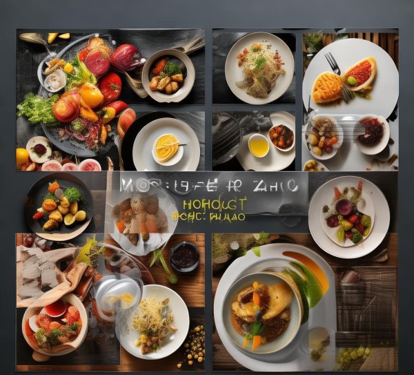 餐饮产品画册设计图，视觉创意的极致表达